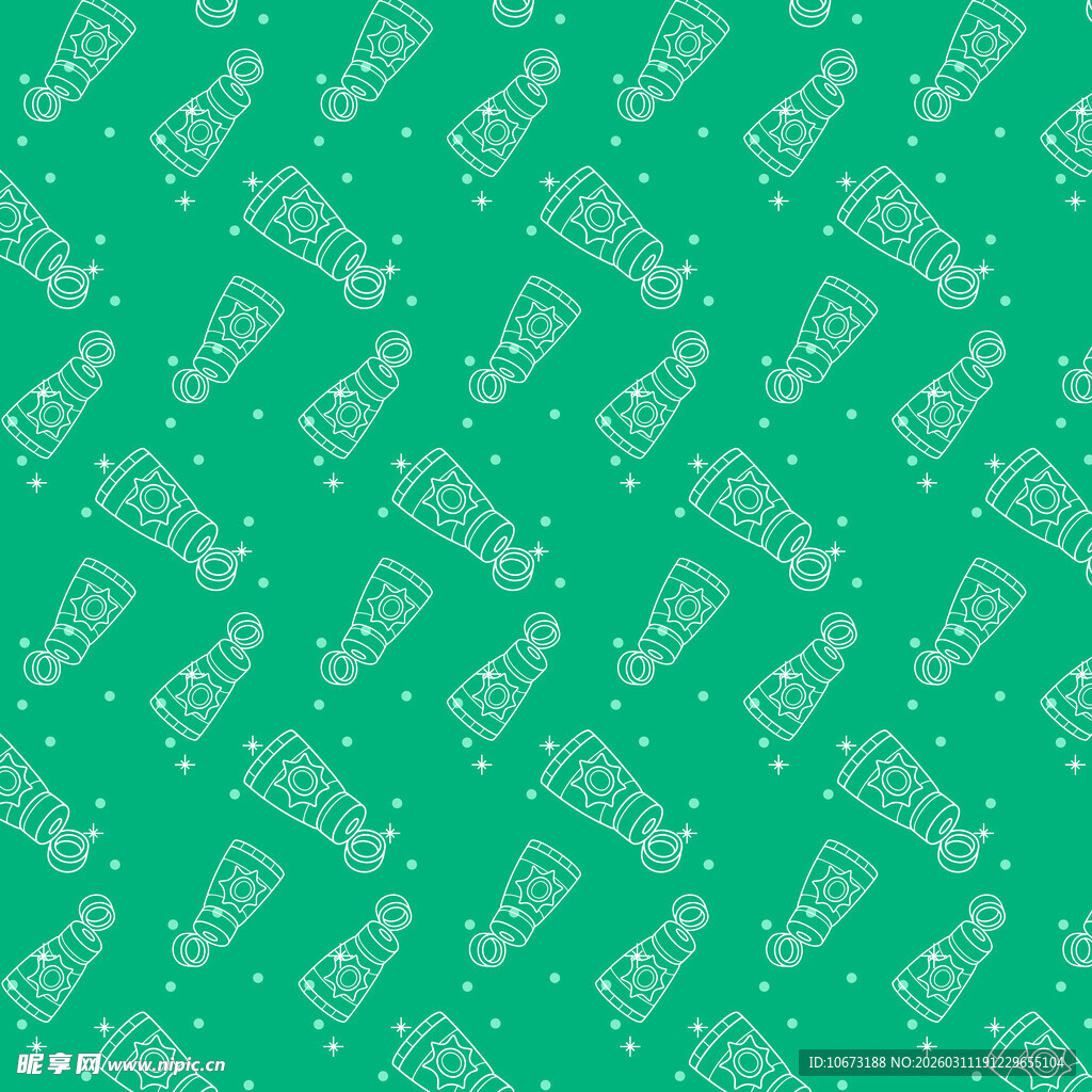 防晒霜图案背景