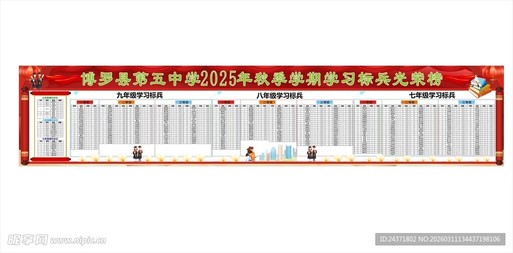 2025年秋季光荣榜