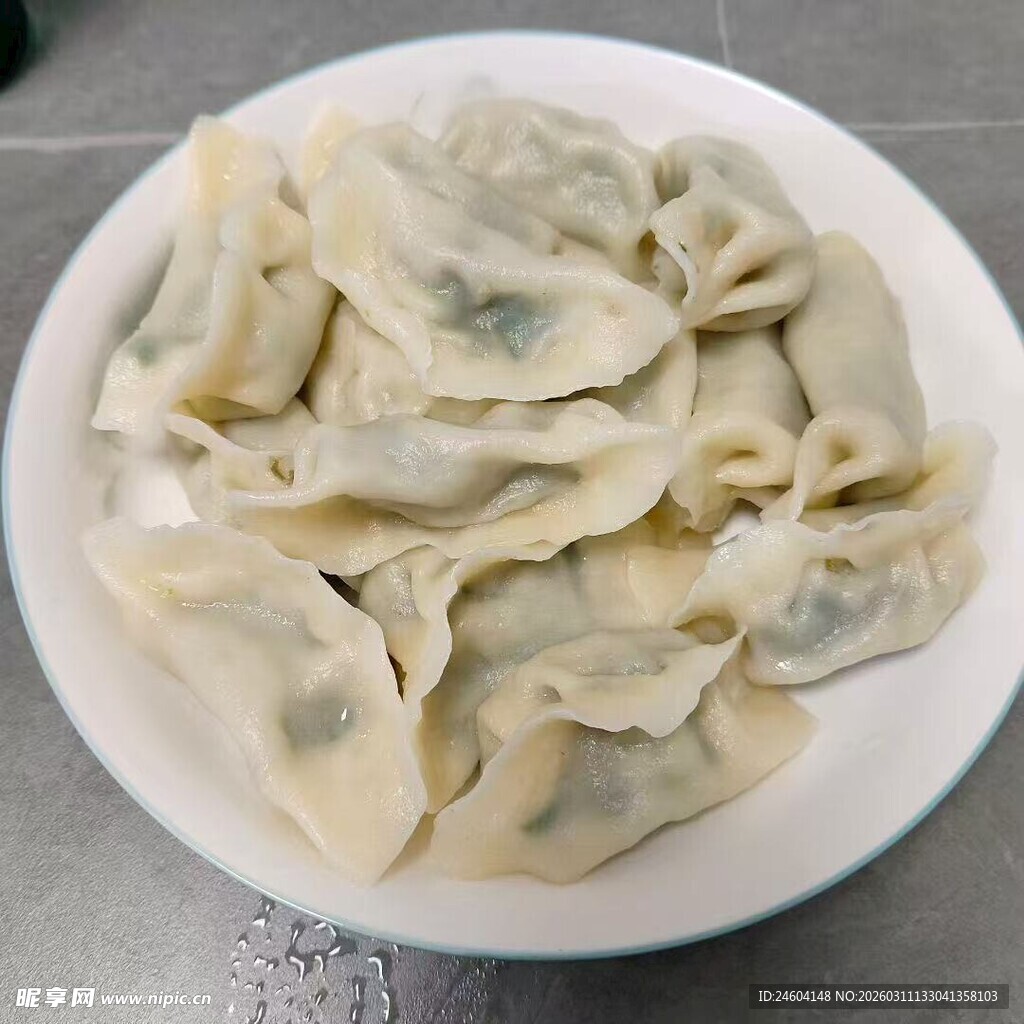 一盘美味饺子