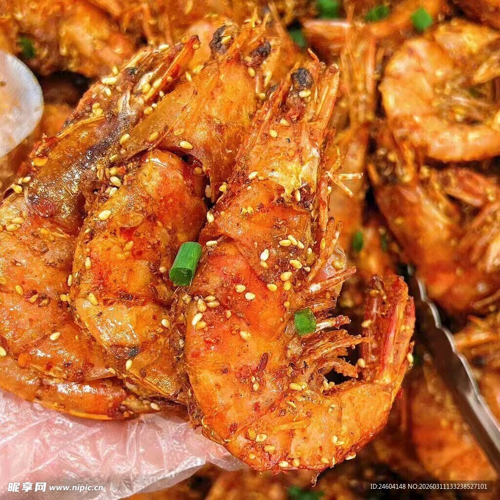 香酥美味椒盐大虾