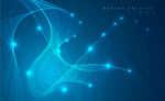 蓝色科技背景