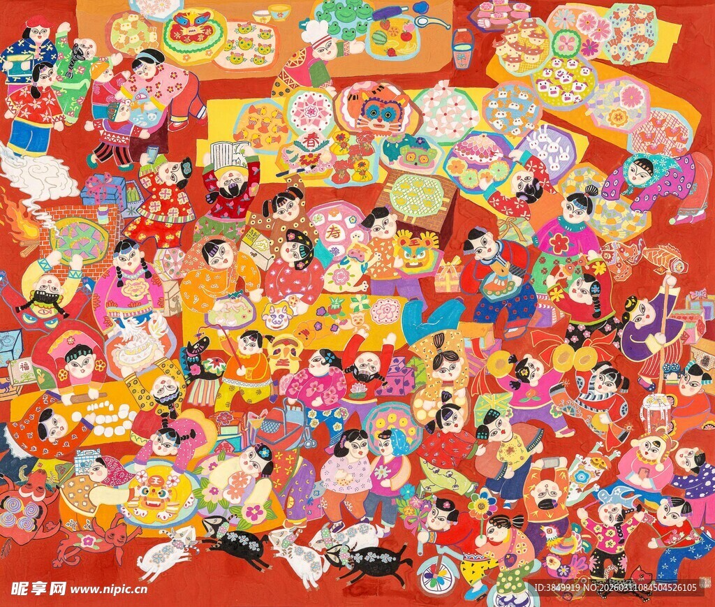 多彩卡通红包与玩偶大集合