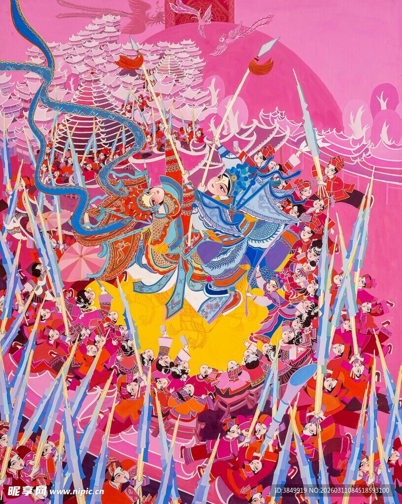 梦幻绚丽抽象艺术图案