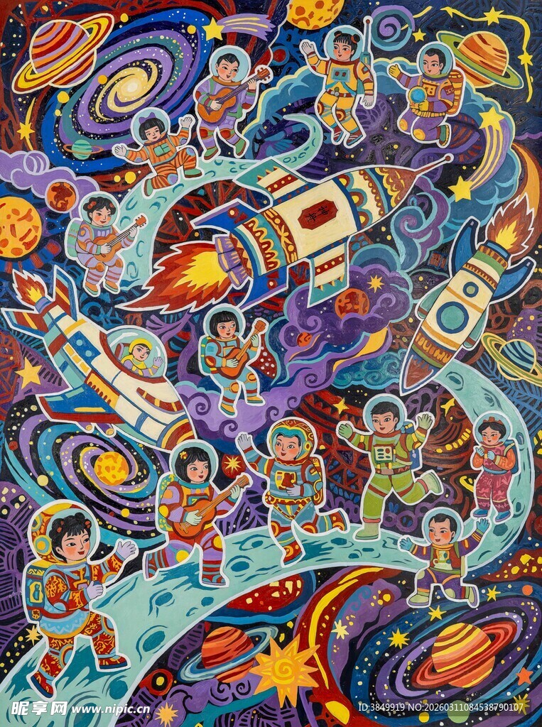 梦幻宇宙中的航天探索