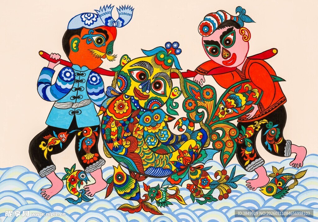 传统戏曲人物剪纸艺术