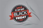 黑色星期五促销徽章