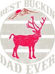最佳爸爸鹿主题图案