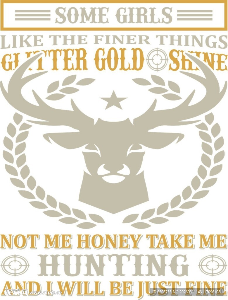 复古风英文装饰文字图案