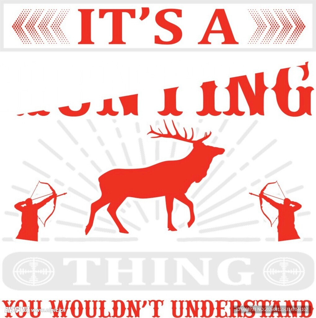 麋鹿主题幽默创意图案