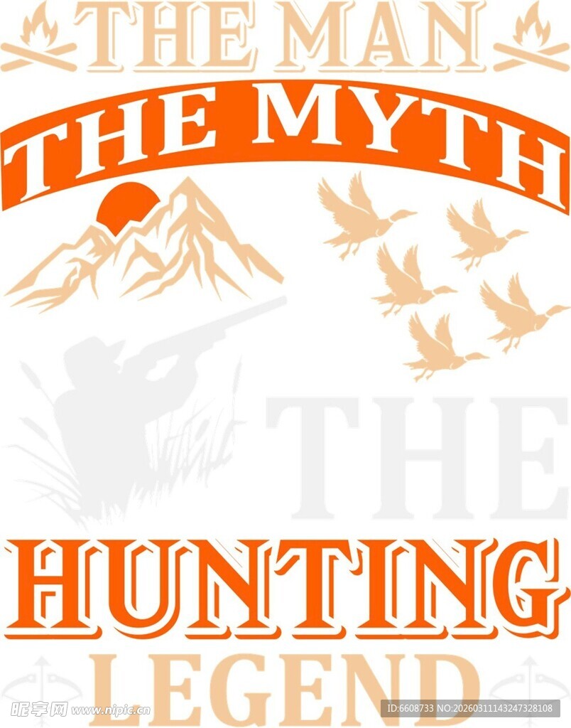 狩猎传奇主题艺术设计