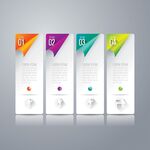 多彩创意信息图表展示