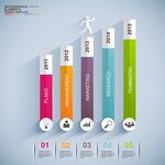 人物进度条信息图表展示