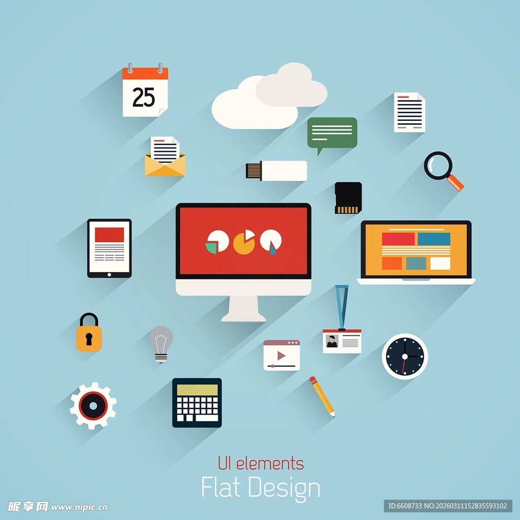 多样网页设计元素展示