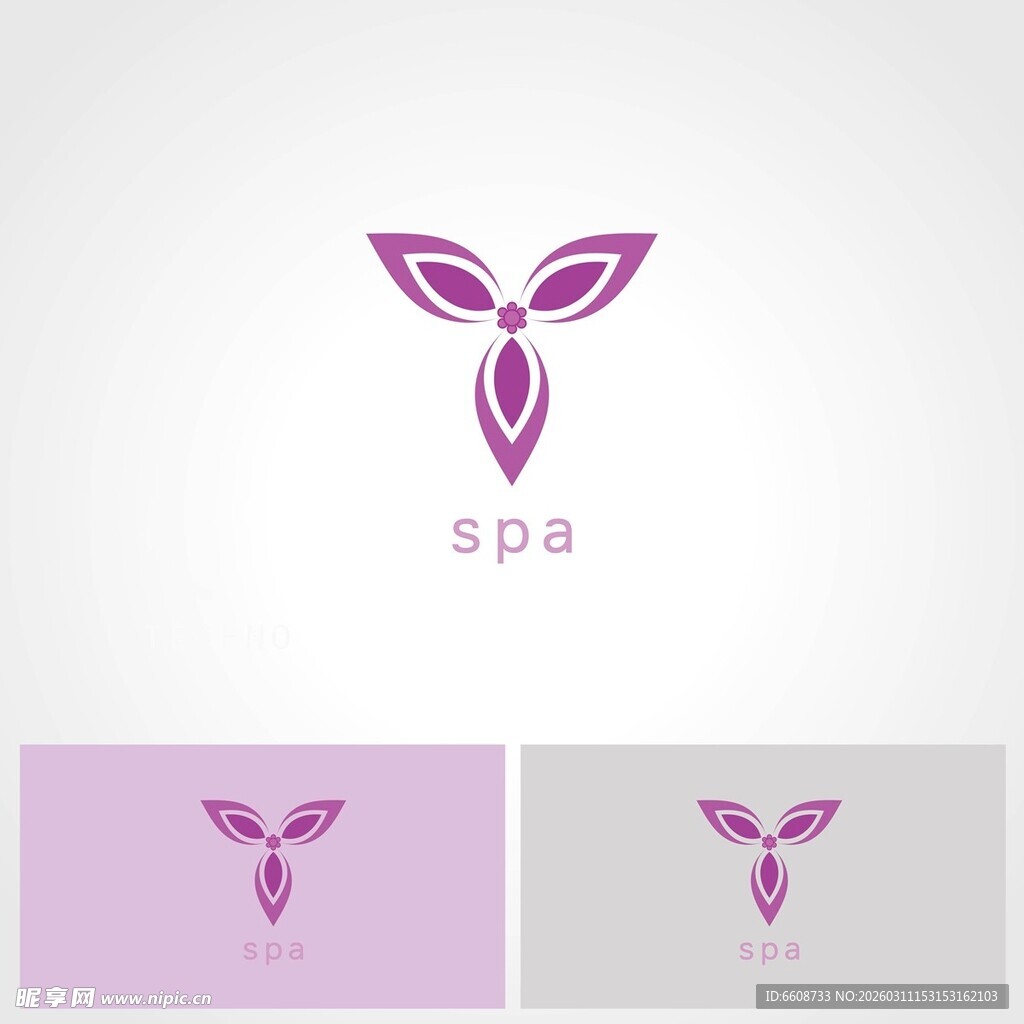 优雅SPA标志设计