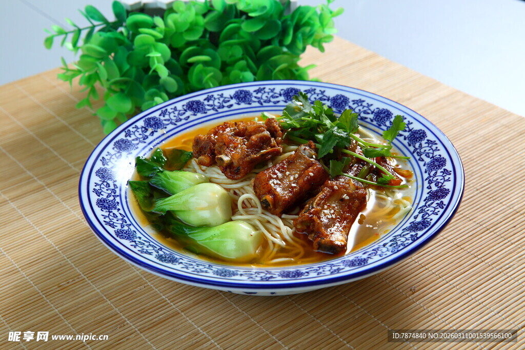 美味牛肉面条 鲜香诱人