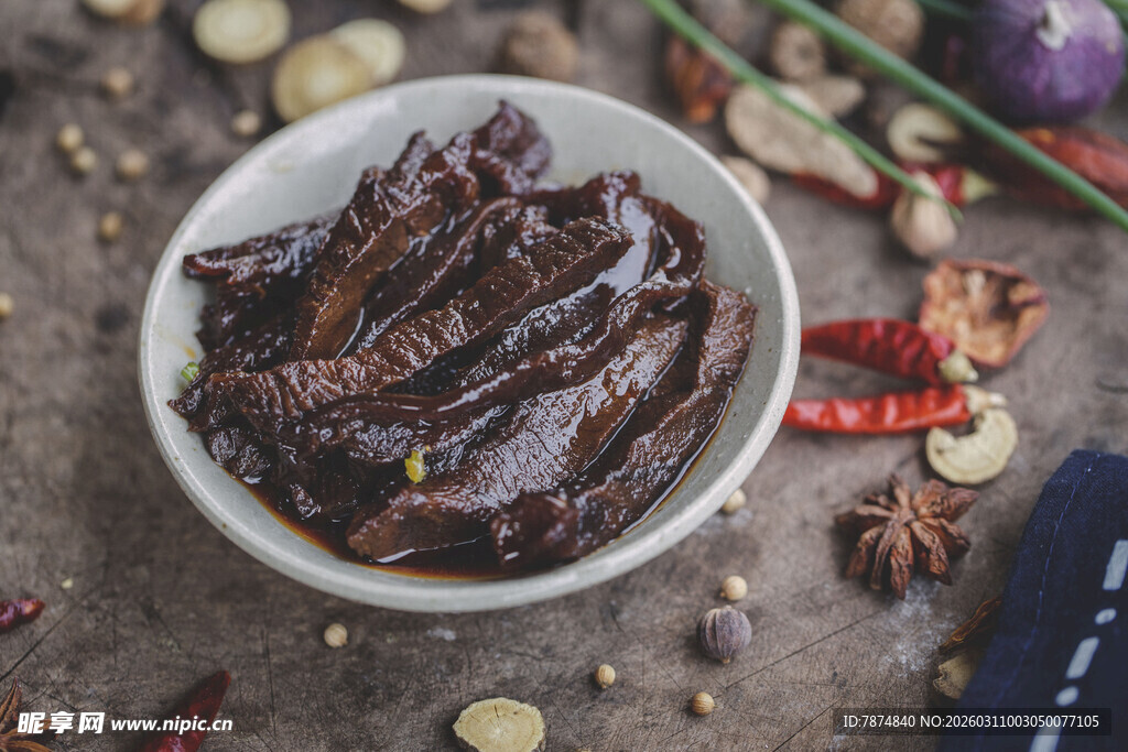 美味卤牛肉 鲜香诱人