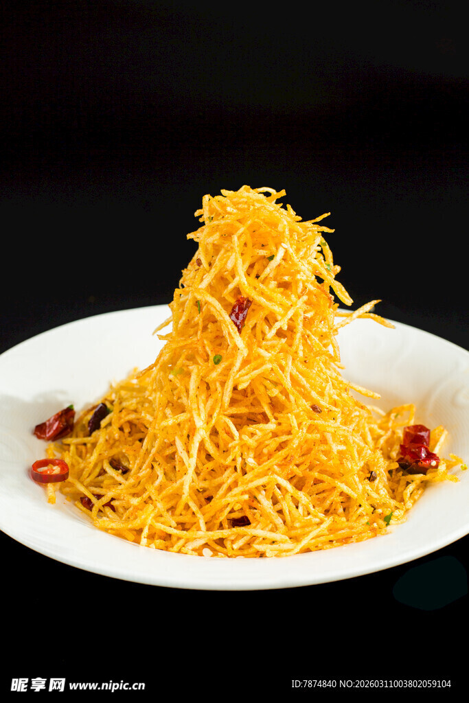 美味金丝土豆丝