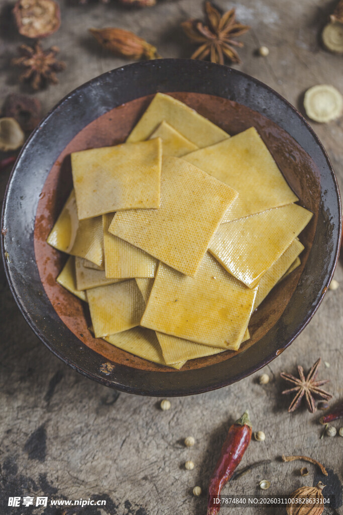 碗中美味干豆腐