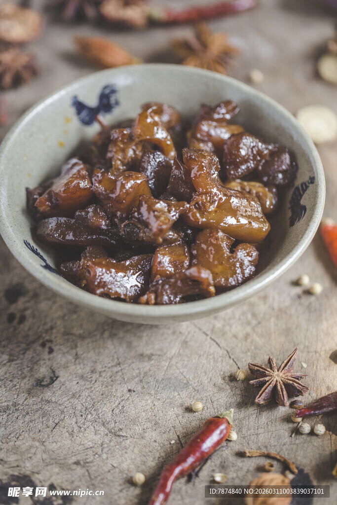 美味卤味牛肉粒