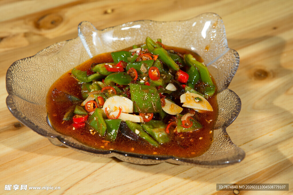 美味凉拌菜 色彩诱人