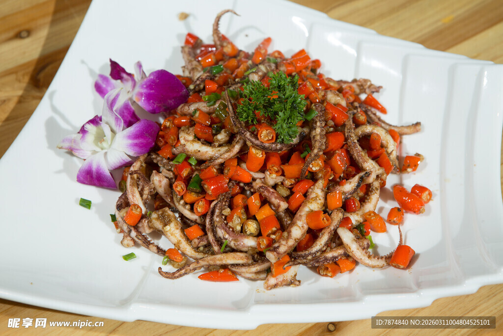 香辣鱿鱼丝 美味新体验