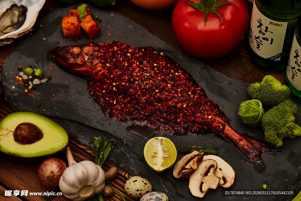 多样食材摆拍 美味前奏