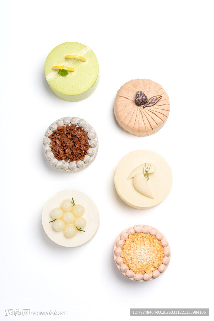 多样美味小点心集合