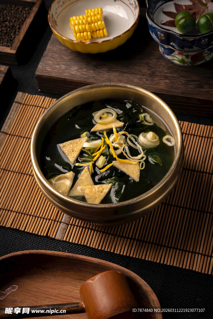 日式豆腐料理 精致摆盘