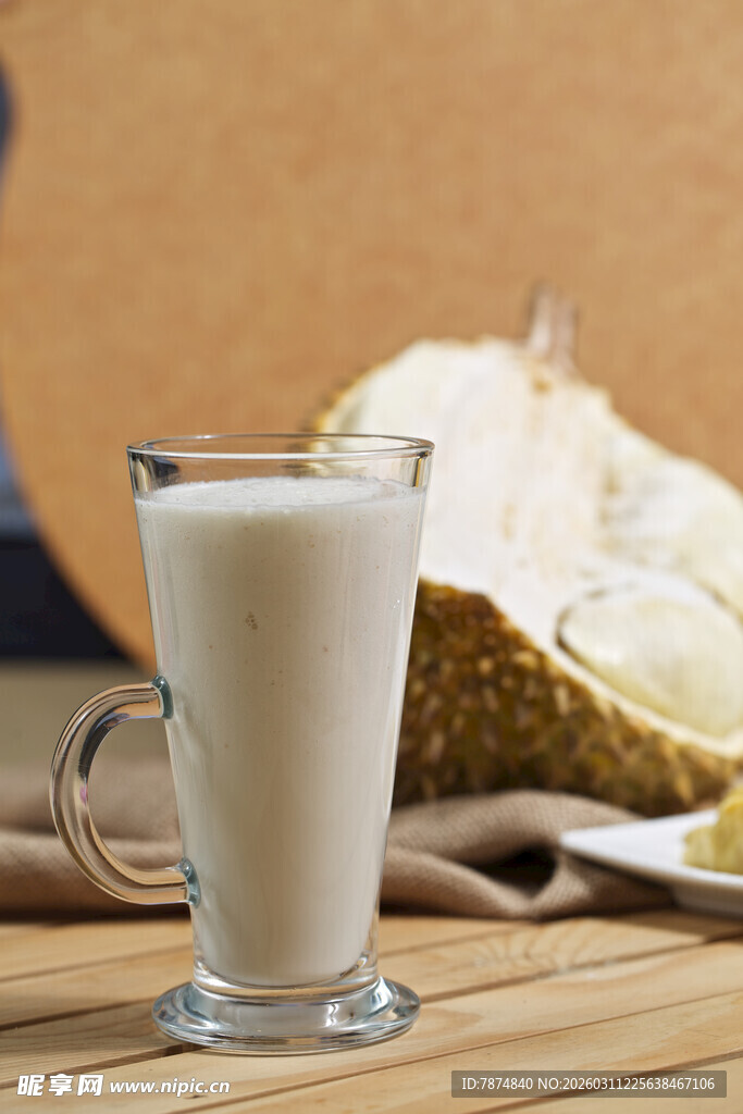 一杯香浓榴莲奶