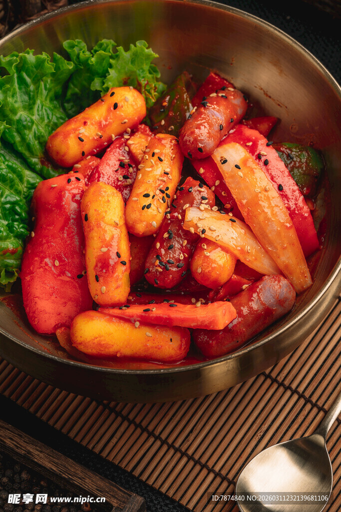 韩式烤肉蔬菜拼盘