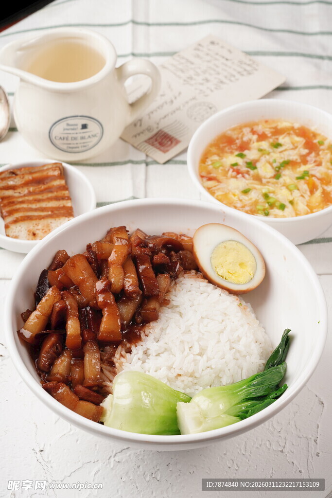 美味卤肉饭套餐