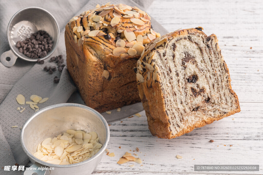 美味果干面包 香气四溢