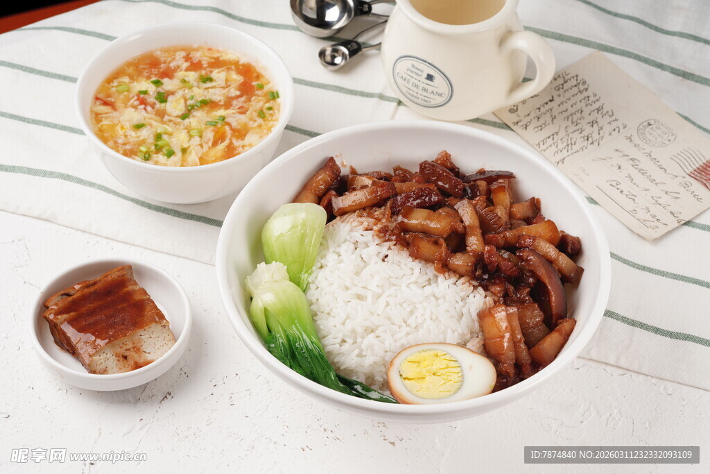 美味叉烧饭套餐