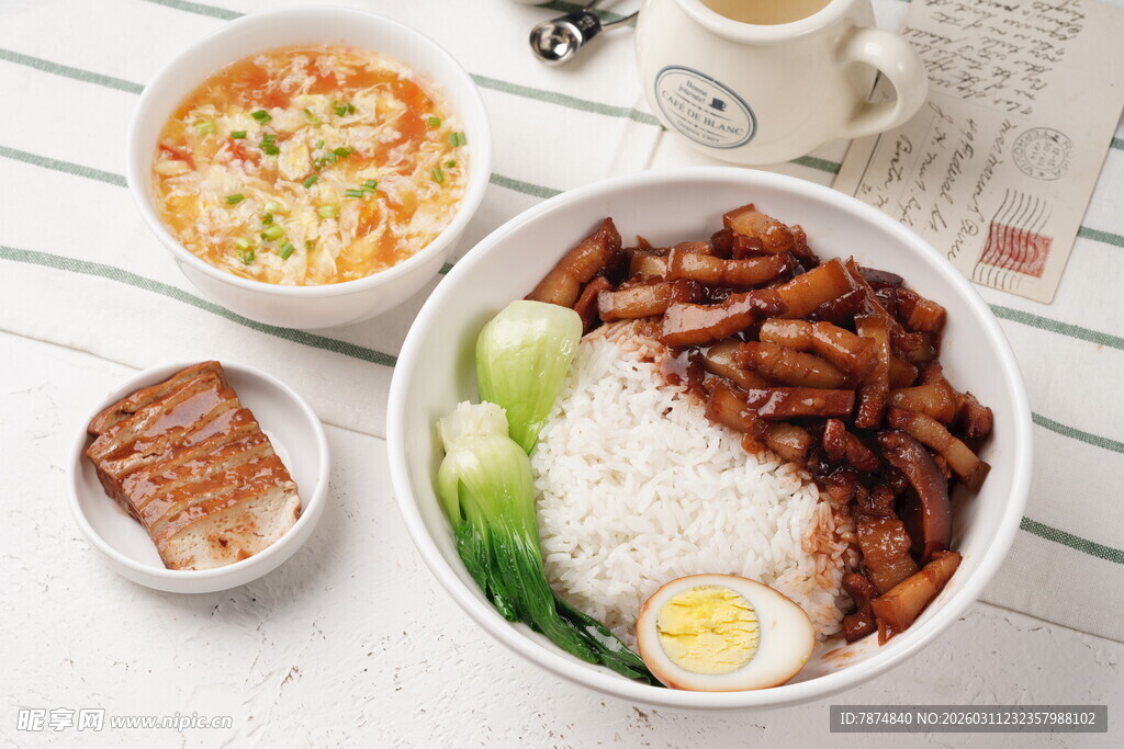 美味中式套餐饭食组合