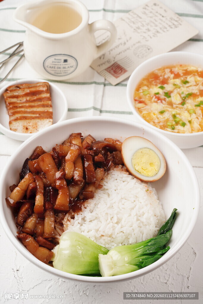 美味卤肉饭套餐