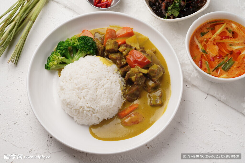 美味咖喱饭套餐