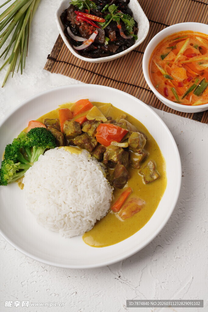 美味咖喱饭套餐