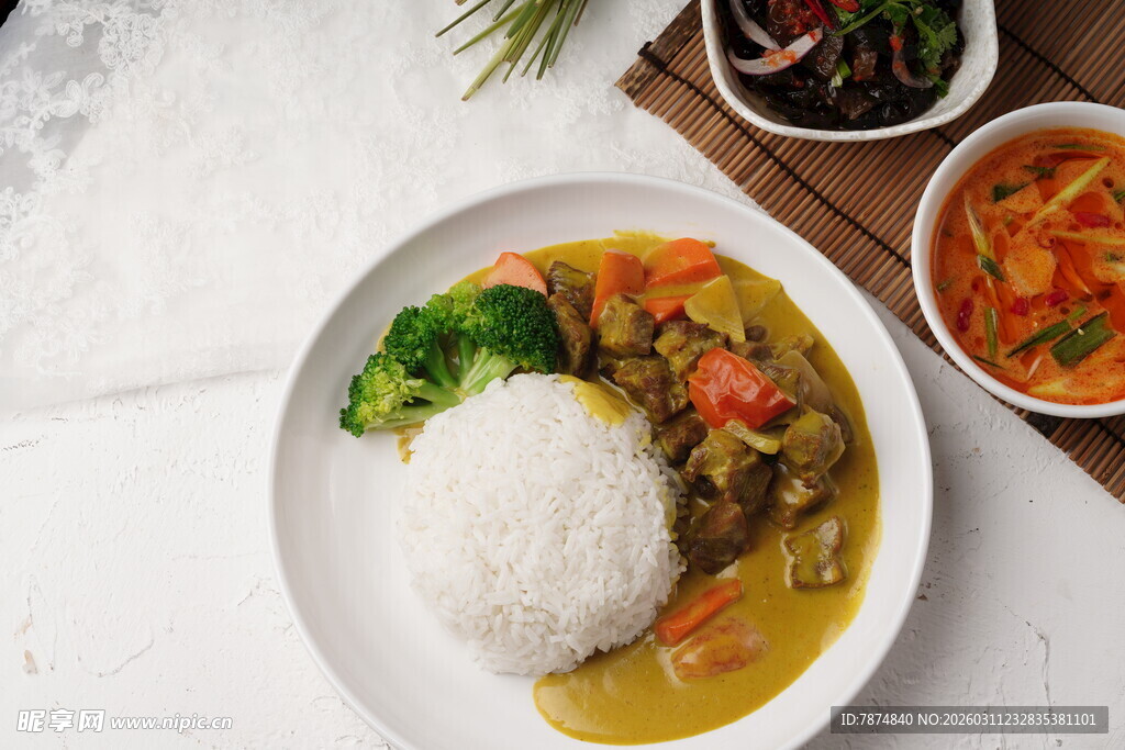 美味咖喱饭套餐