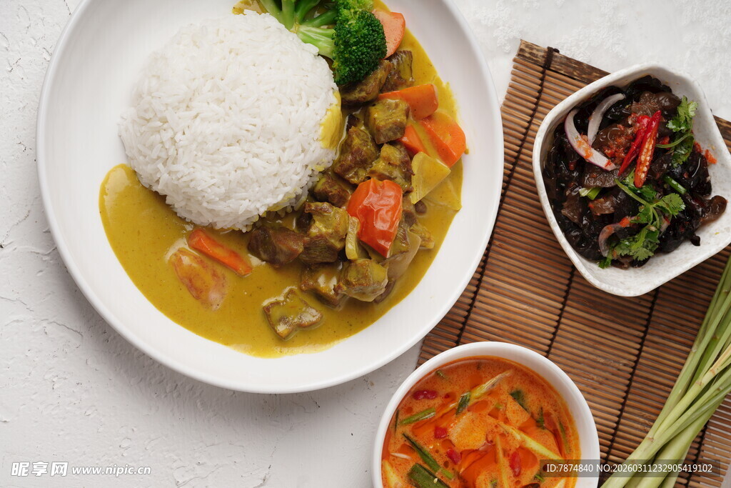 美味咖喱饭套餐