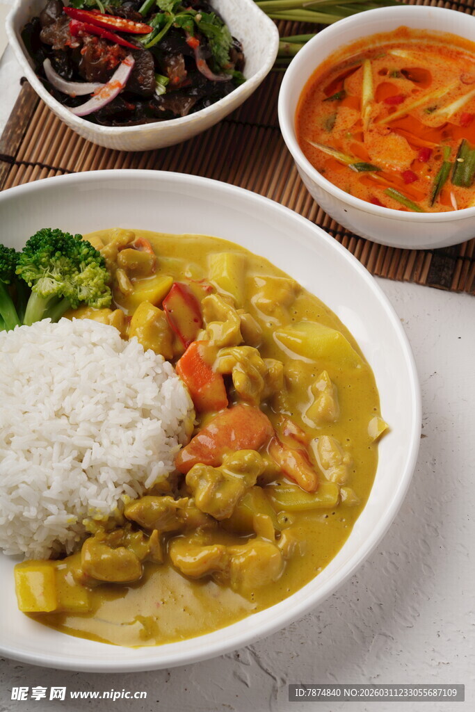 美味咖喱饭套餐