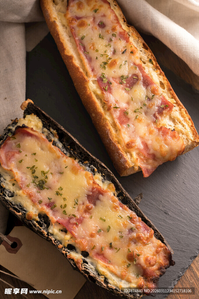 美味芝士夹心面包