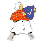 安全保护卡通人物