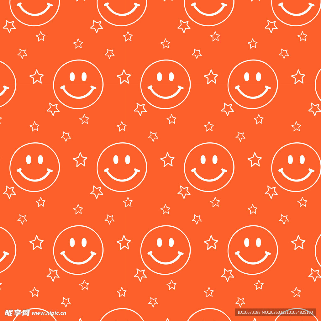 笑脸图案背景