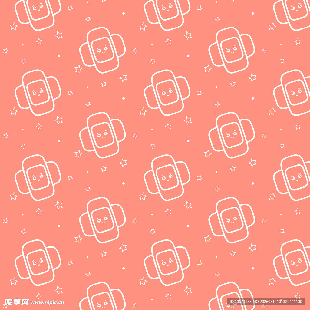 创口贴图案背景