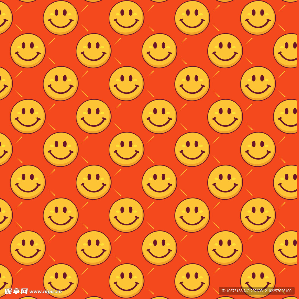 笑脸图案背景