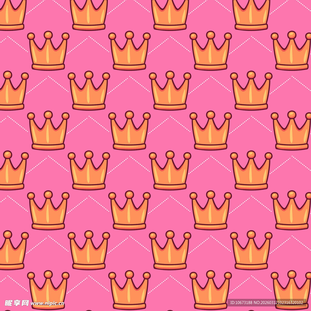 皇冠图案背景