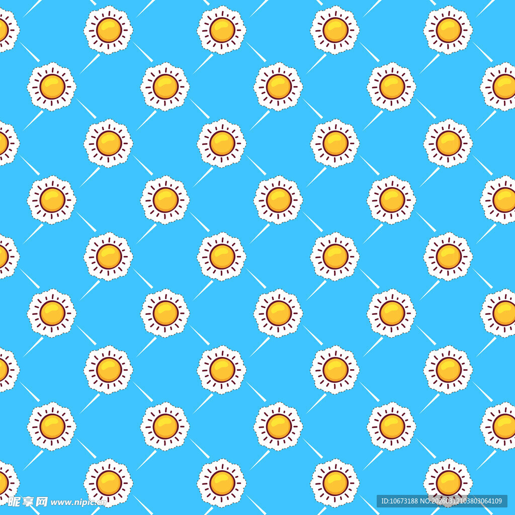 太阳图案背景