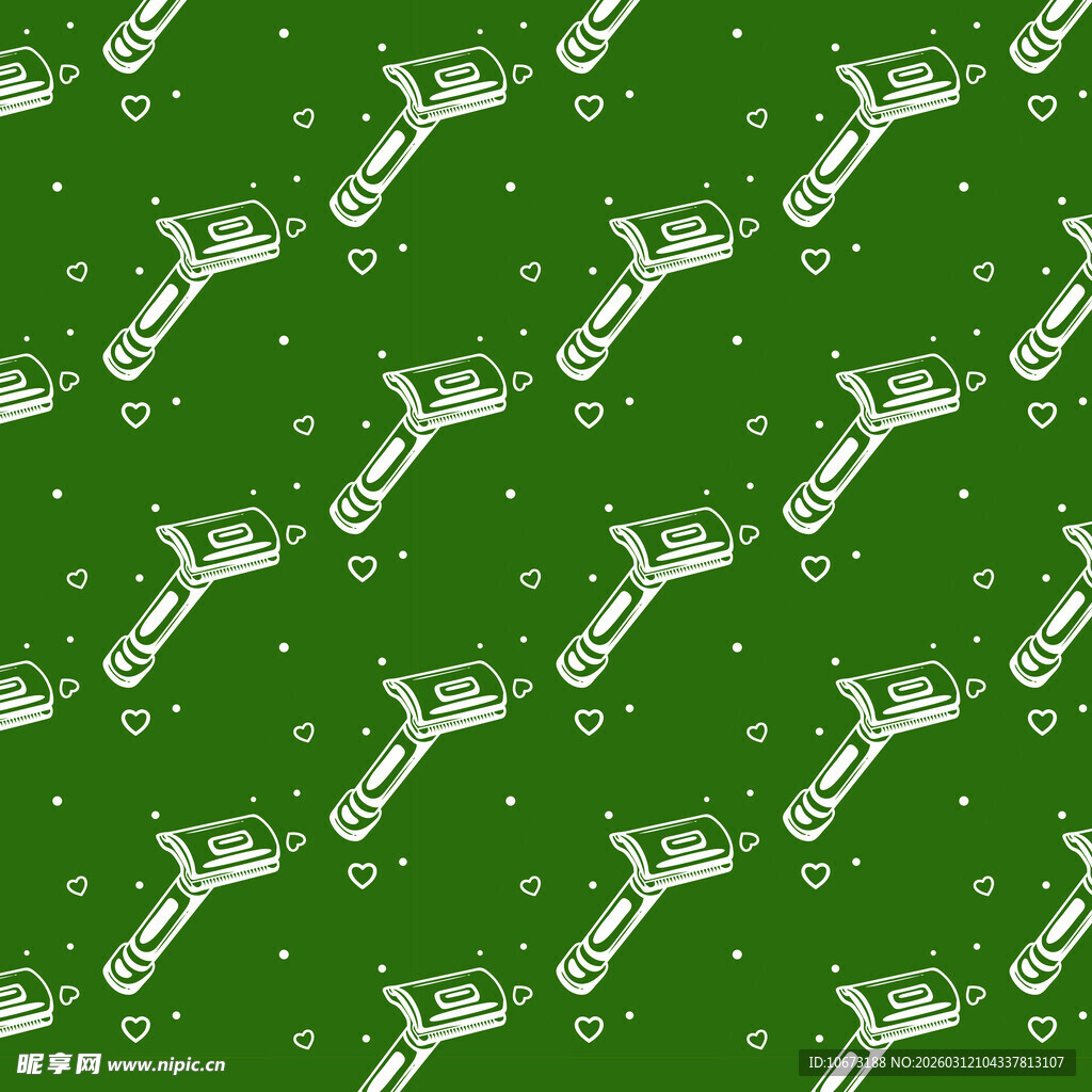 刮胡刀图案背景