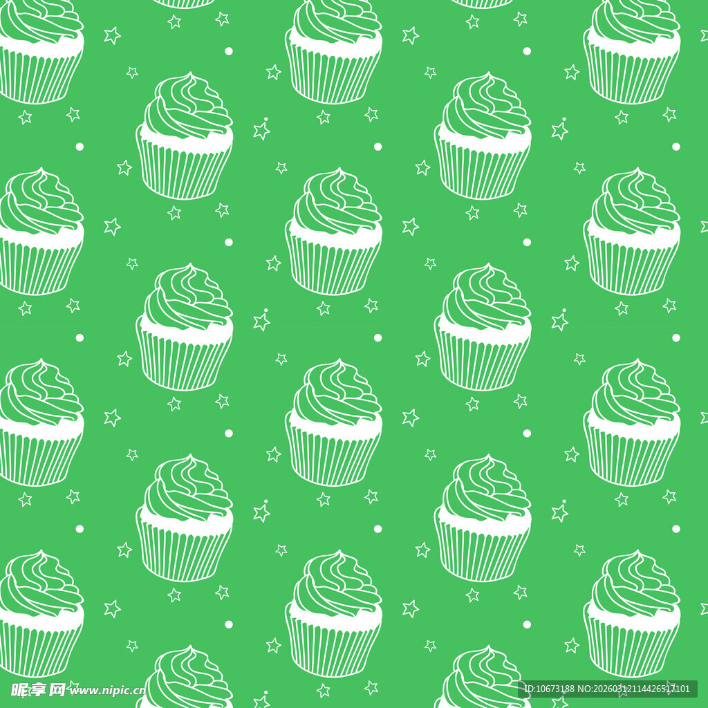 蛋糕图案背景