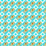 机器人图案背景